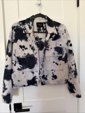 Rails Black & White Tie-Dye Jacket